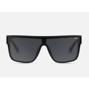 Quay Australia Nightfall Curve Shield Sunglasses 50MM Black Polarized